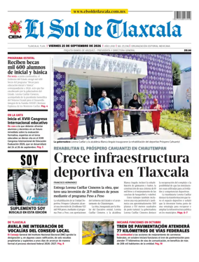 Cover of El Sol de Tlaxcala