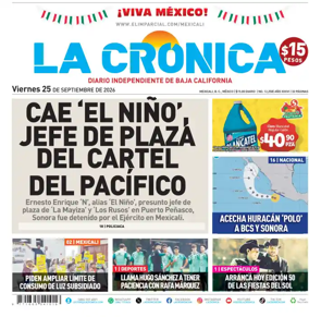 Cover of La Cronica
