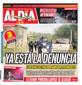 Cover of Periodico Al Dia (Celaya)
