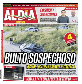 Cover of Periodico Al Dia (Irapuato)