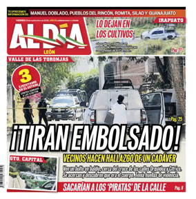 Cover of Periodico Al Dia (Leon)
