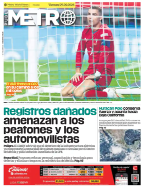Cover of Publimetro Merida