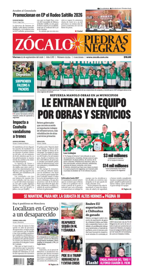 Cover of Zocalo Piedras Negras