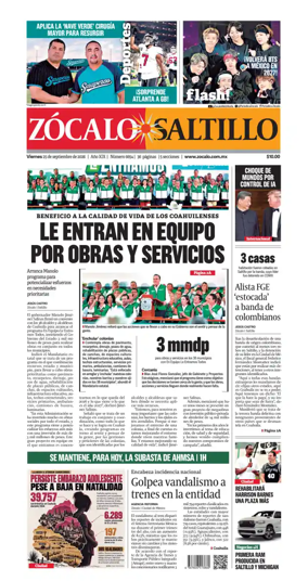 Cover of Zocalo Saltillo