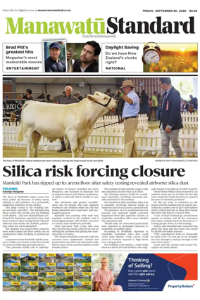 Cover of Manawatu Standard