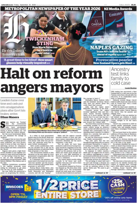 Cover of The New Zealand Herald