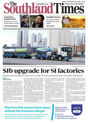 Cover of The Southland Times