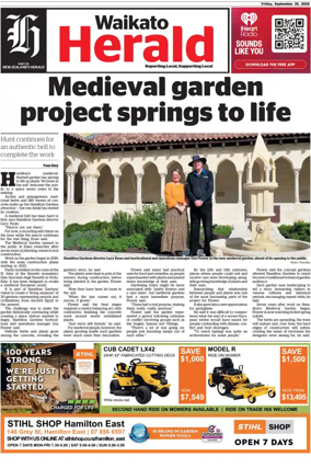 Cover of Waikato Herald