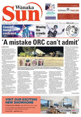 Cover of Wanaka Sun