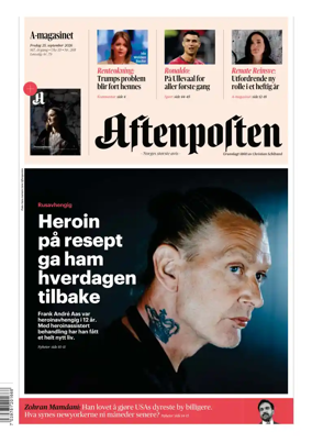 Cover of Aftenposten
