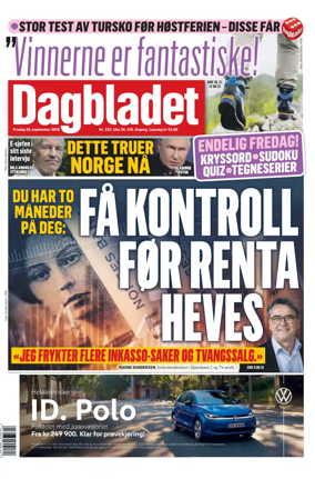 Cover of Dagbladet