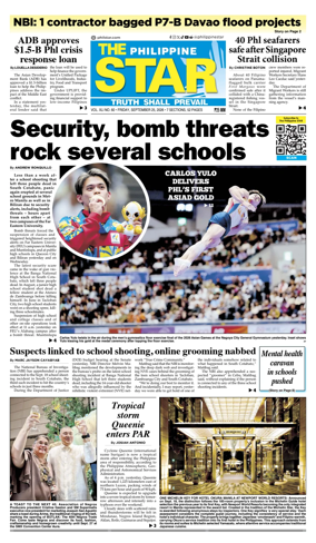 Cover of The Philippine Star