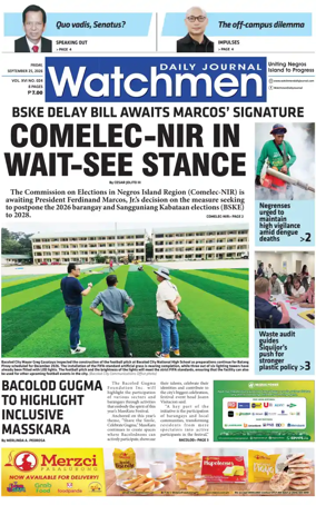 Cover of Watchmen Daily Journal