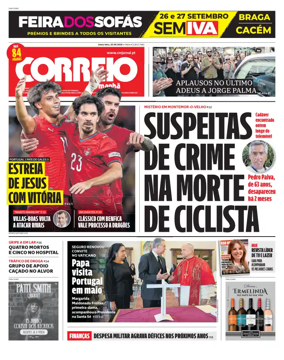 Cover of Correio da Manha