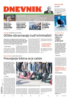 Cover of Dnevnik (Slovenija)