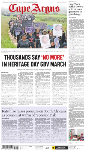 Cover of Cape Argus