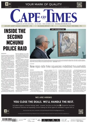 Cover of Cape Times