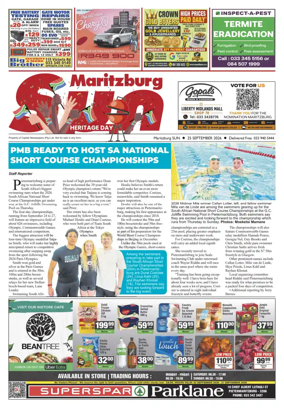 Cover of Maritzburg Sun (South Africa)