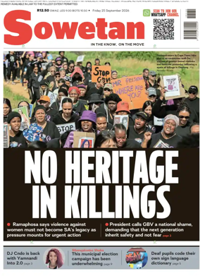 Cover of Sowetan