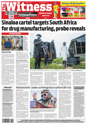 Cover of The Witness (South Africa)