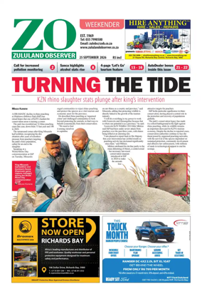 Cover of Zululand Observer - Weekender