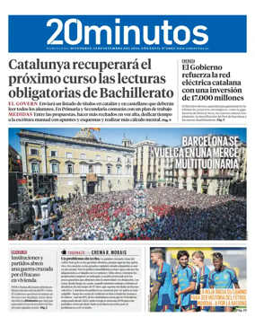 Cover of 20 Minutos Barcelona