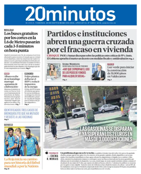 Cover of 20 Minutos Madrid