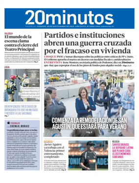 Cover of 20 Minutos Valencia