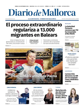 Cover of Diario de Mallorca