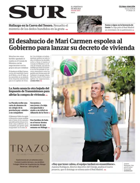 Cover of Diario Sur_Ultima