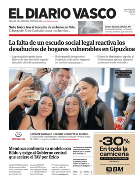 Cover of Diario Vasco (Tolosa-Goierri)