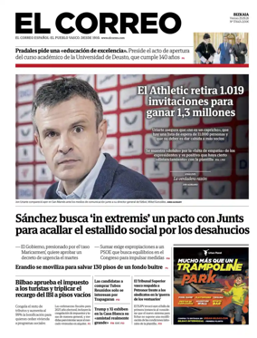 Cover of El Correo (Costa)