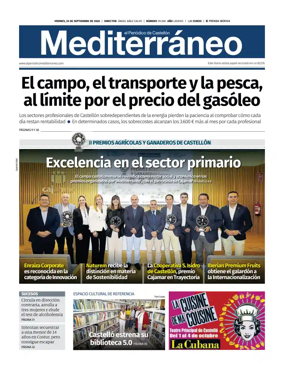 Cover of El Periodico Mediterraneo