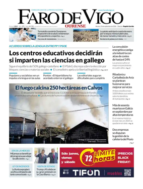 Cover of Faro de Vigo (Ourense)