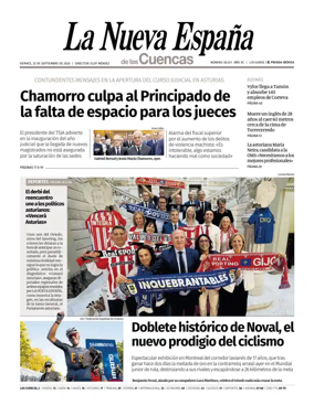 Cover of La Nueva Espana (Cuencas)