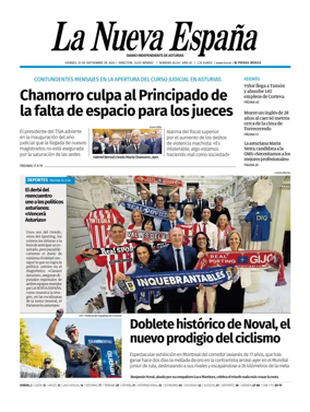 Cover of La Nueva Espana (Oviedo)