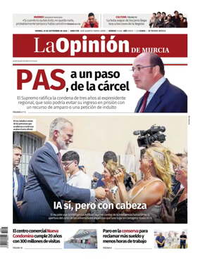 Cover of La Opinion de Murcia