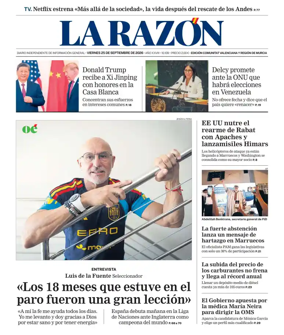 Cover of La Razon (Levante)
