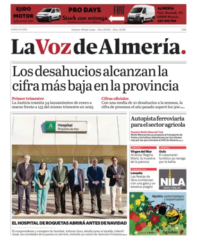Cover of La Voz de Almeria