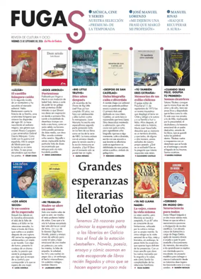 Cover of La Voz de Galicia (Vigo) - Fugas
