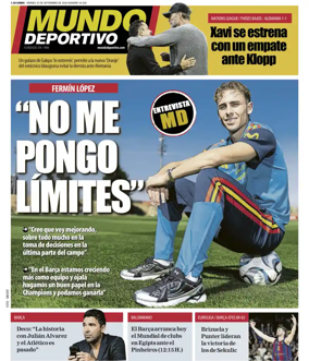 Cover of Mundo Deportivo (At. Madrid)