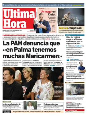 Cover of Ultima Hora