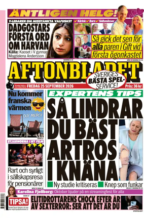 Cover of Aftonbladet
