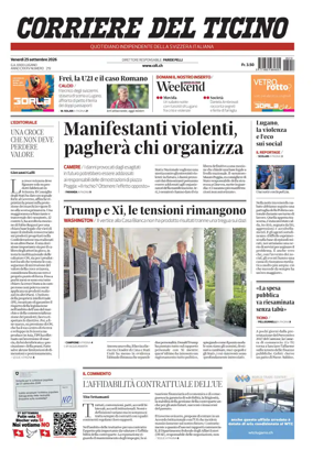 Cover of Corriere del Ticino