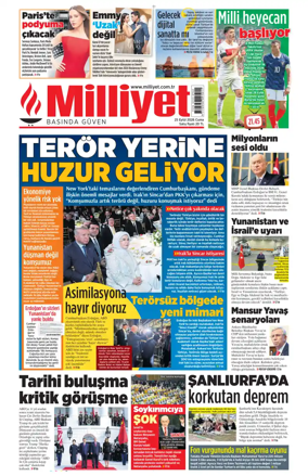 Cover of Milliyet