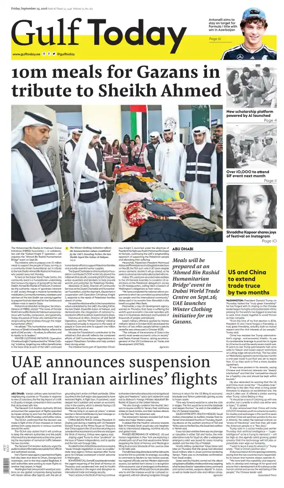 Cover of Gulf Today
