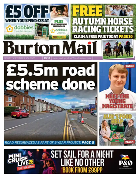 Cover of Burton Mail
