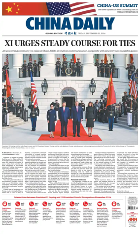Cover of China Daily Global Edition (Europe)