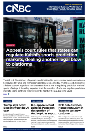 Cover of CNBC
