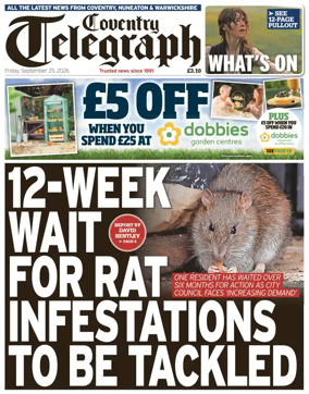 Cover of Coventry Telegraph